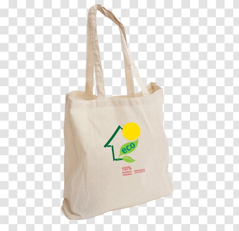 Organic Cotton Tote Bag Canvas - Linen Transparent PNG