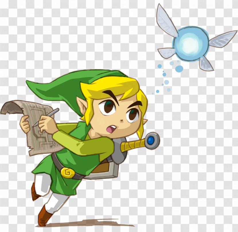 The Legend Of Zelda: Phantom Hourglass Wind Waker Link's Awakening Four Swords Adventures - Mythical Creature Transparent PNG