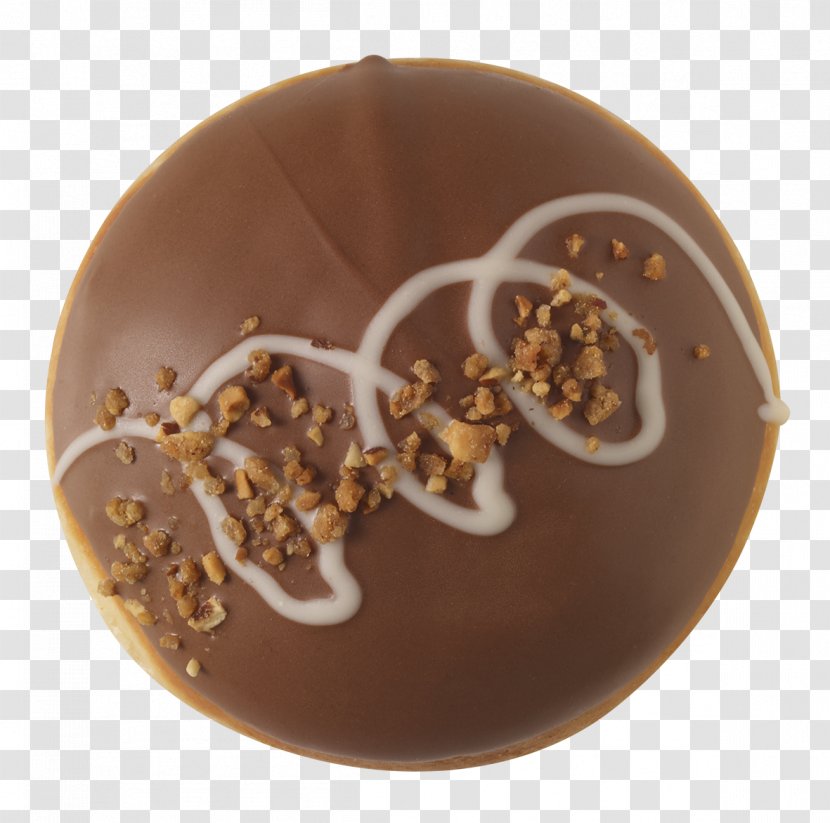 Chocolate Donuts Krispy Kreme Frosting & Icing Praline Transparent PNG