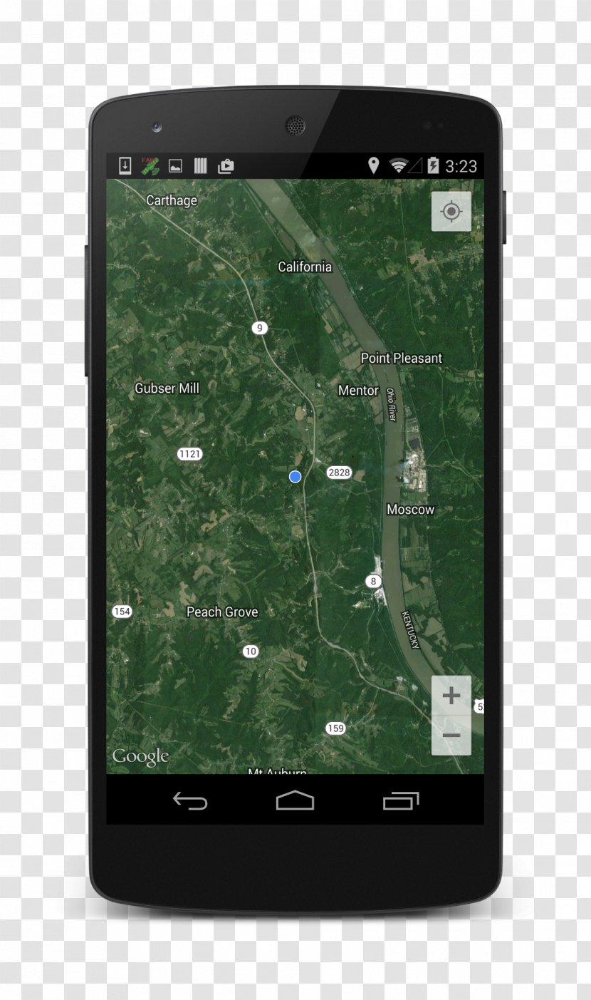 Smartphone Mobile Phones Handheld Devices Golden Retriever Cellular Network - Road Map Infography Aerial View Transparent PNG