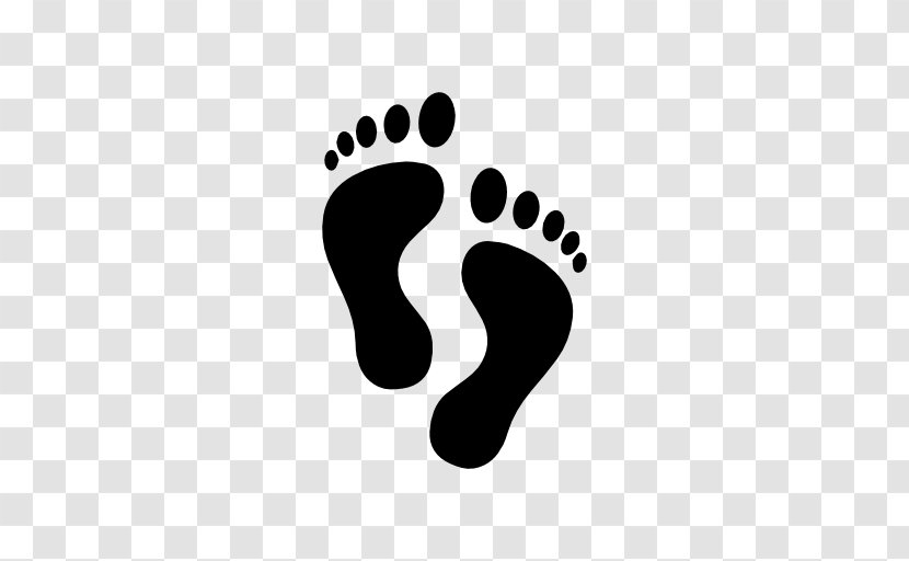 Footprint Clip Art - Black - Cdr Transparent PNG