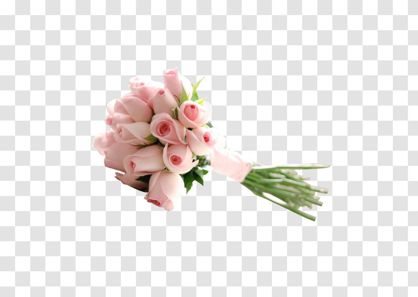 Garden Roses Beach Rose Pink Flower Nosegay - Cut Flowers Transparent PNG