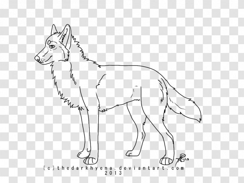 Dog Breed Red Fox Line Art Whiskers Transparent PNG