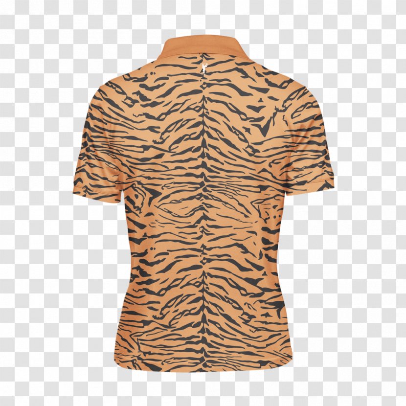 T-shirt Sleeve Polo Shirt Leopard Animal Print - Golf Poster Transparent PNG