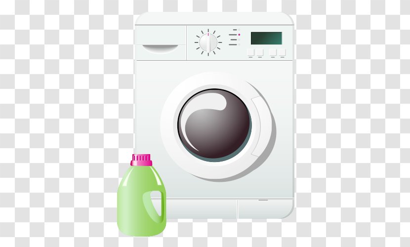 Washing Machine Laundry Detergent Home Appliance - Drum Transparent PNG