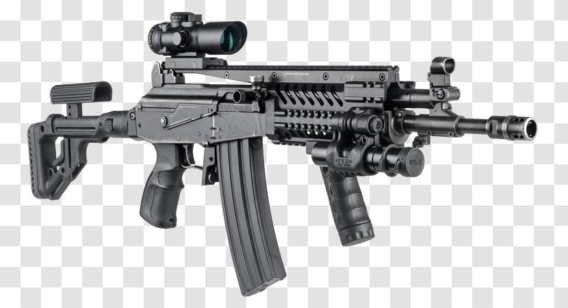 IMI Galil M4 Carbine Stock Firearm Weapon - Tree - Ak Vertical Grip Transparent PNG