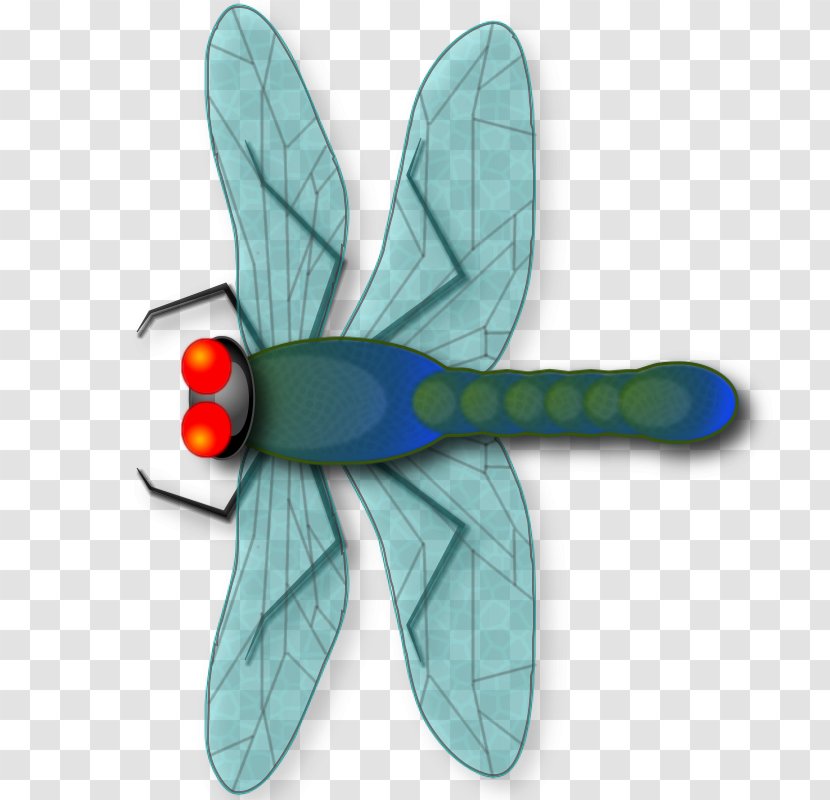 GIMP Alpha Compositing Channel - Dragonfly - Sketch Transparent PNG