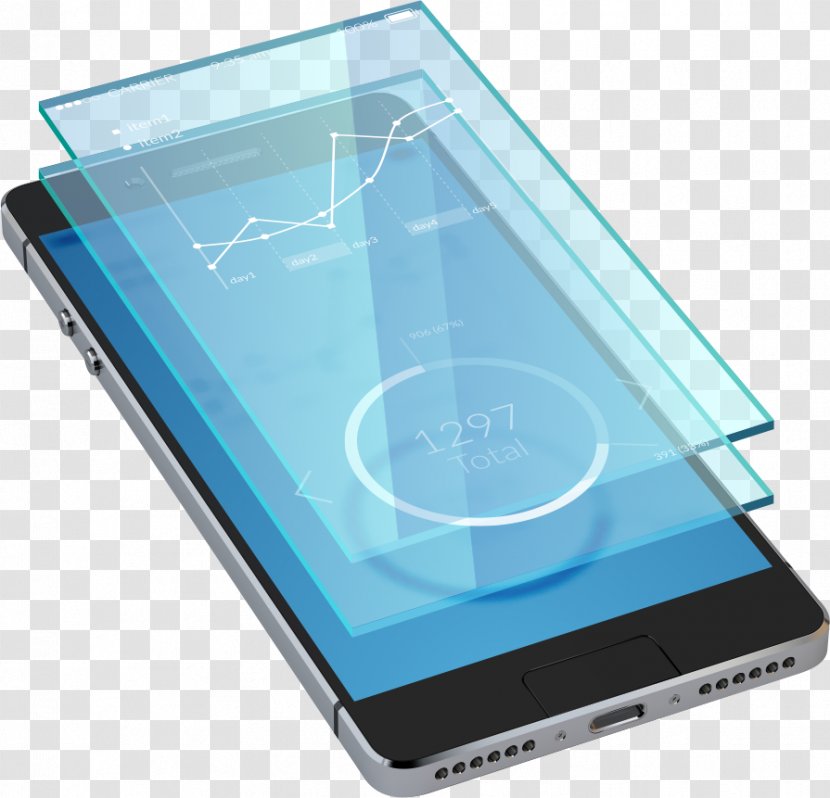 Smartphone Mobile Phone Display Device Google Images - App - Vector Tech List Transparent PNG