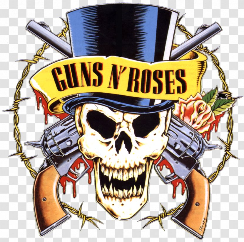 Guns N' Roses Logo Musical Ensemble - Silhouette - Metallica Transparent PNG