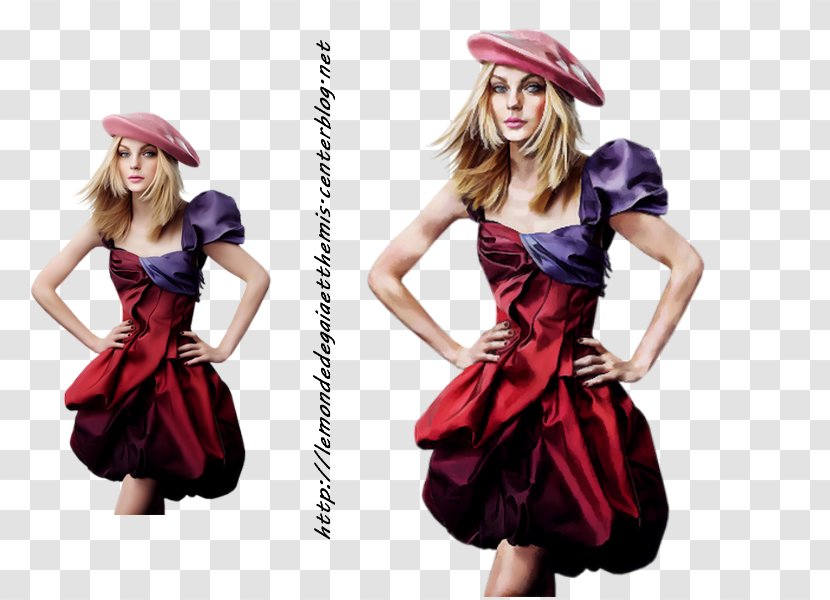 Fashion Model Canada Dress - Clothing Transparent PNG