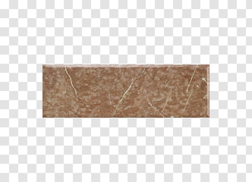 Marble Brown Rectangle - Ceramic Tile Transparent PNG