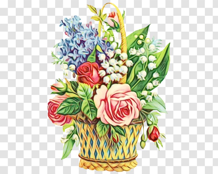 Watercolor Floral Background - Anthurium - Still Life Transparent PNG