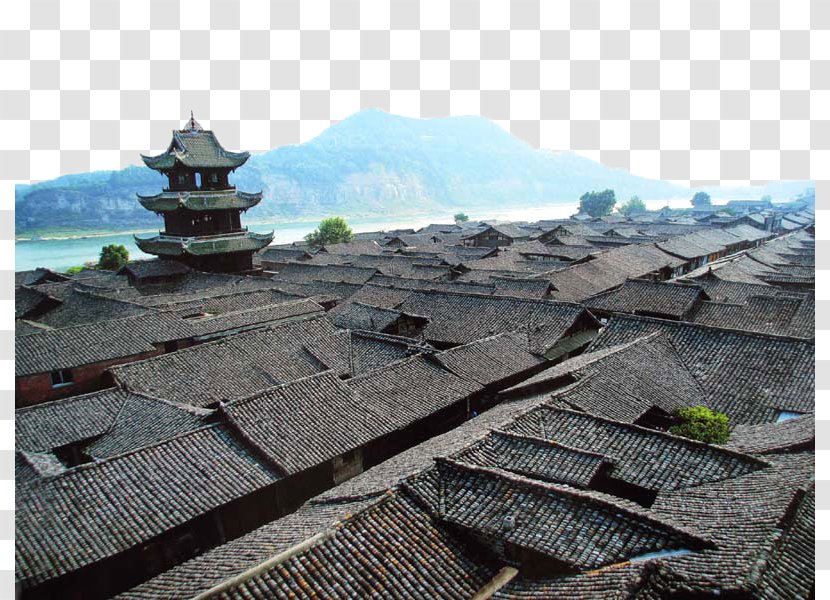 Huaguang Tower Langzhong Ancient City Dujia Inn Lijiang U56dbu5dddu95acu4e2du675cu5bb6u5ba2u685f - Pingyao - Hazy Town Transparent PNG