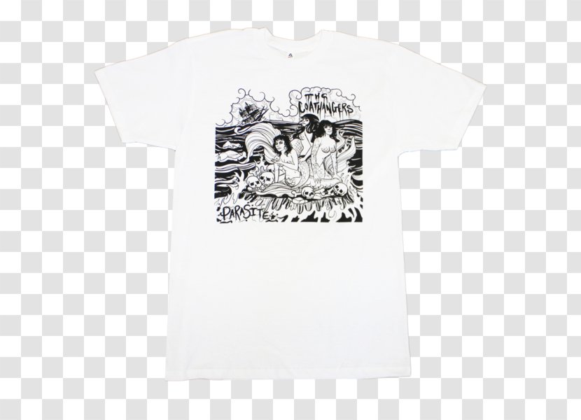 T-shirt Sleeve Neck Font - Clothes Hanger Transparent PNG