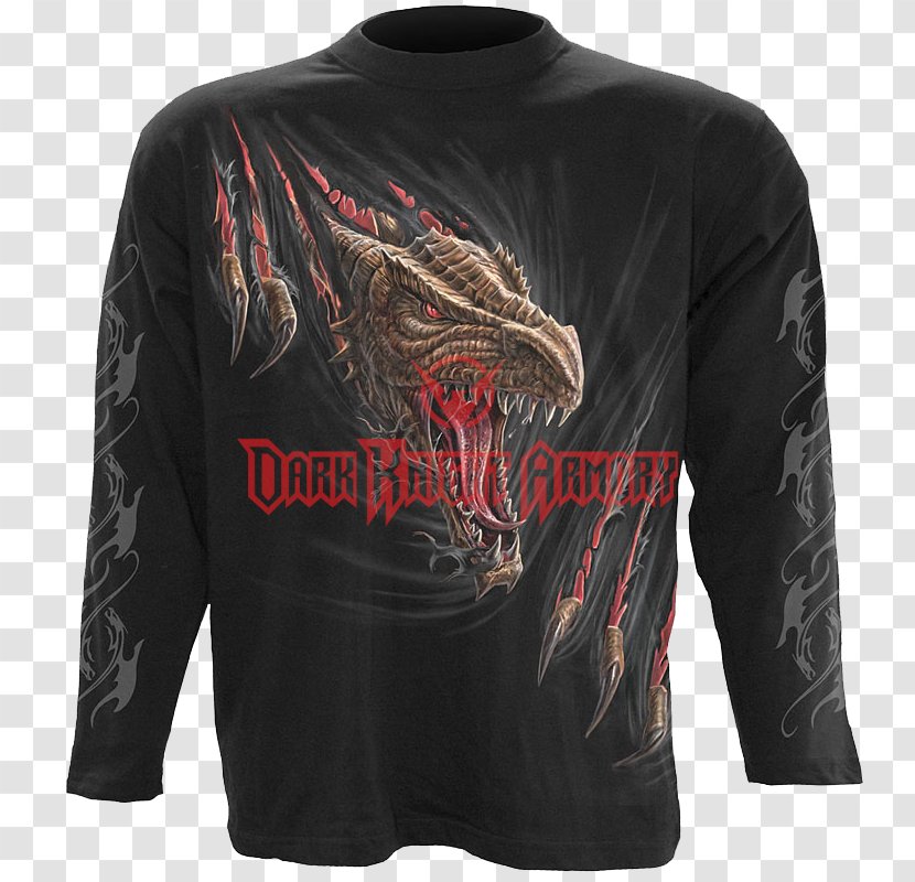 Hoodie T-shirt Dragon Fantasy - Jersey Transparent PNG