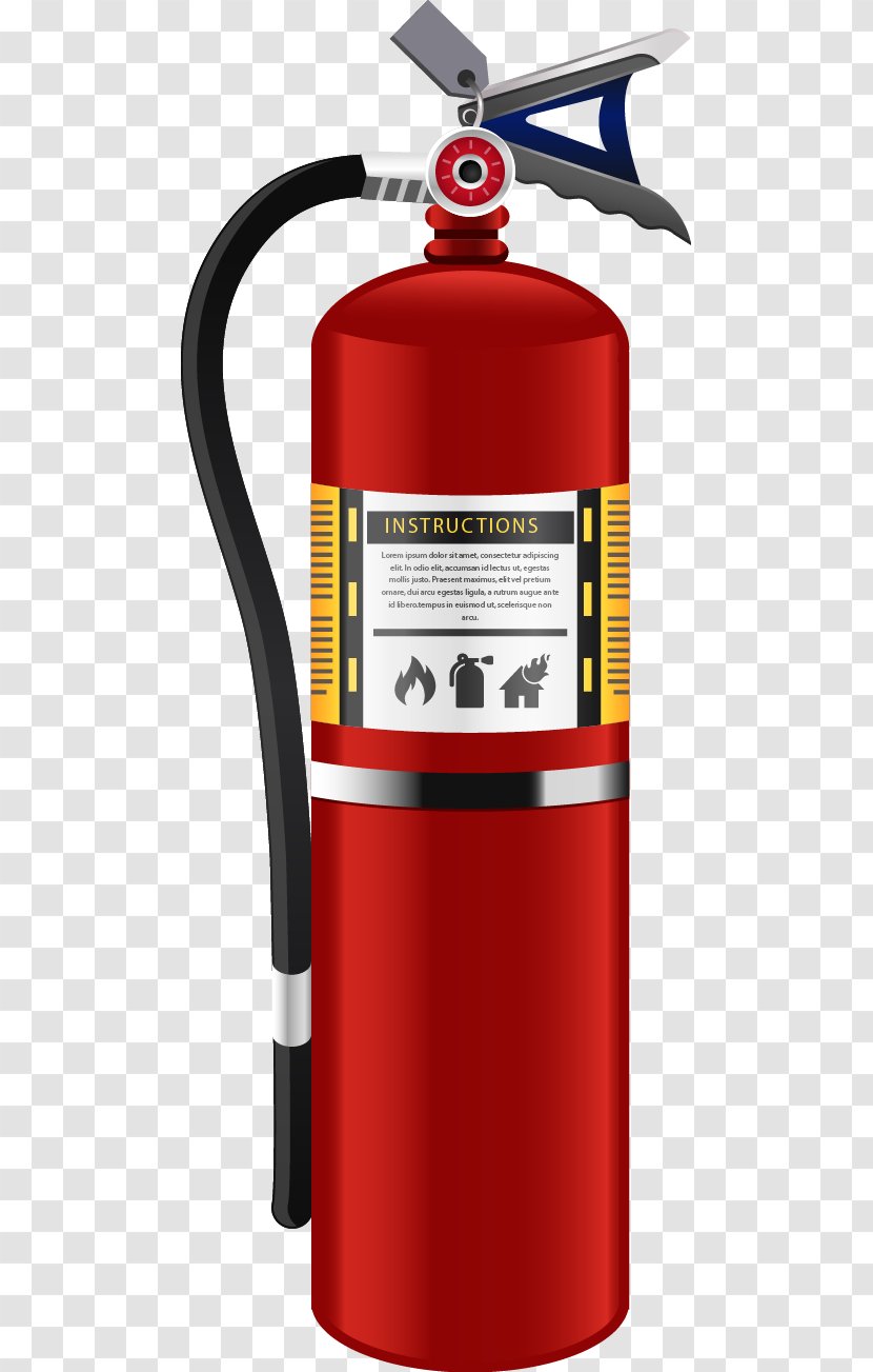 Fire Extinguisher Firefighting Class - Cylinder - Extinguishers Appliances Transparent PNG