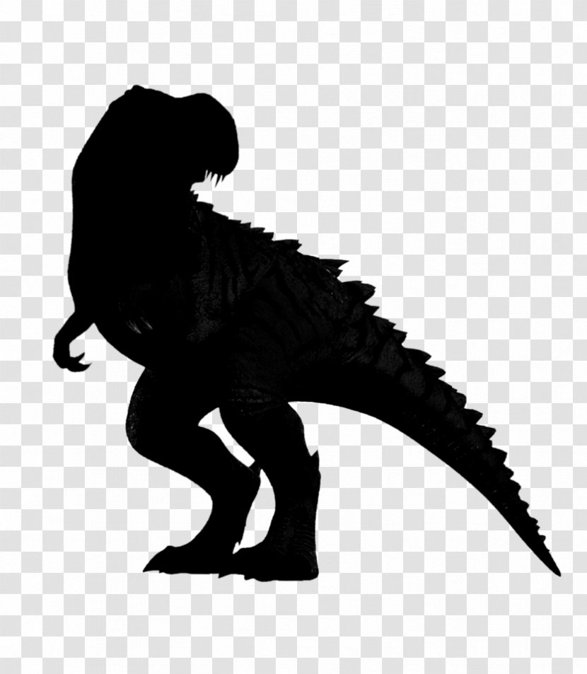 Tyrannosaurus Silhouette - Dinosaur - Animal Figure Transparent PNG