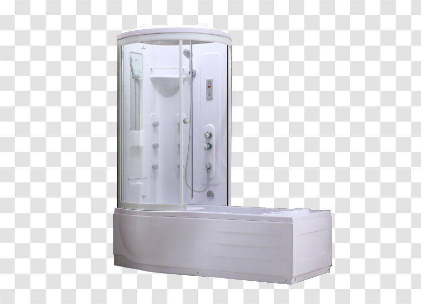 Bathtub Bathroom Shower Tile Kitchen - Plumbing Fixture - L-type Full Bath With Transparent PNG