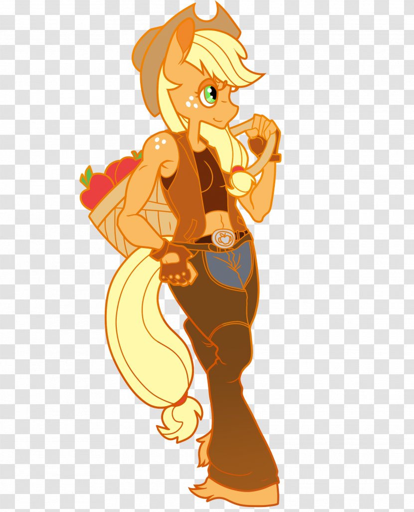 Applejack Fluttershy Horse Equestria DeviantArt - Heart - Printed Cowboy Vest Transparent PNG