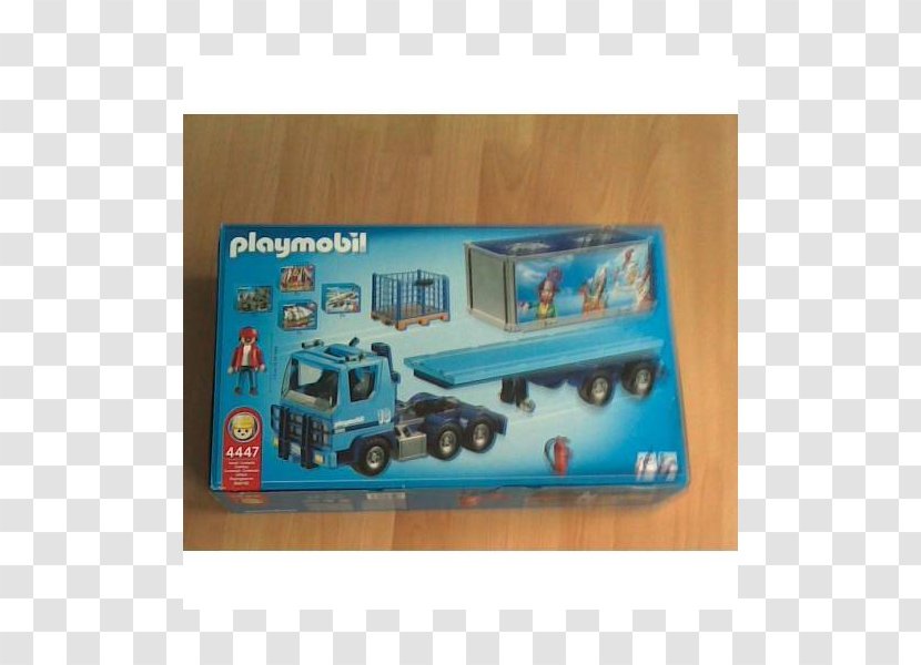 Toy Truck Intermodal Container Playmobil Scale Models Transparent PNG