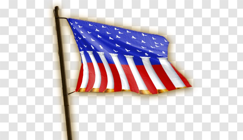 Flag Of The United States - Welcome Banner Transparent PNG