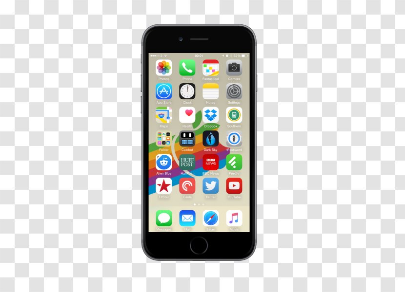 IPhone 5c 4S 6S IOS - Apple Transparent PNG