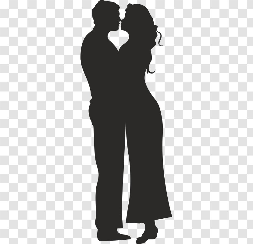 Silhouette Couple Romance Film Transparent PNG