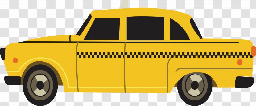 Taxi Car Download - Yellow Transparent PNG