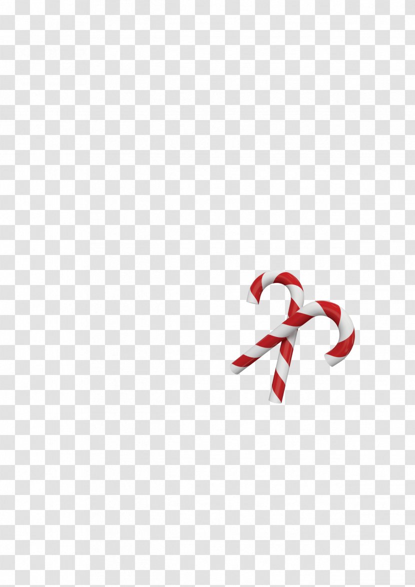 Christmas Decoration - Red - Candy Transparent PNG