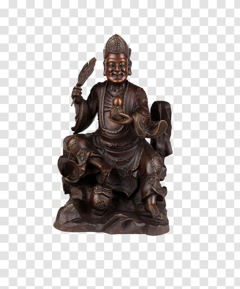 Copper Statue Sculpture Tmall - Taobao - Jigong Living Buddha Transparent PNG