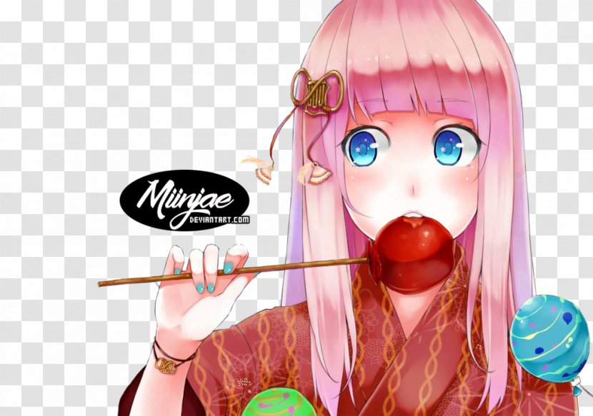 Candy Apple Festival Megurine Luka Fireworks Vocaloid - Flower Transparent PNG