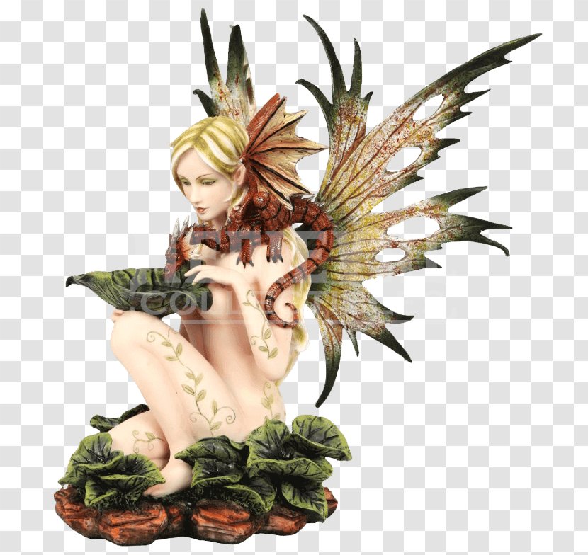 Fairy Figurine Statue Dragon Sculpture Transparent PNG