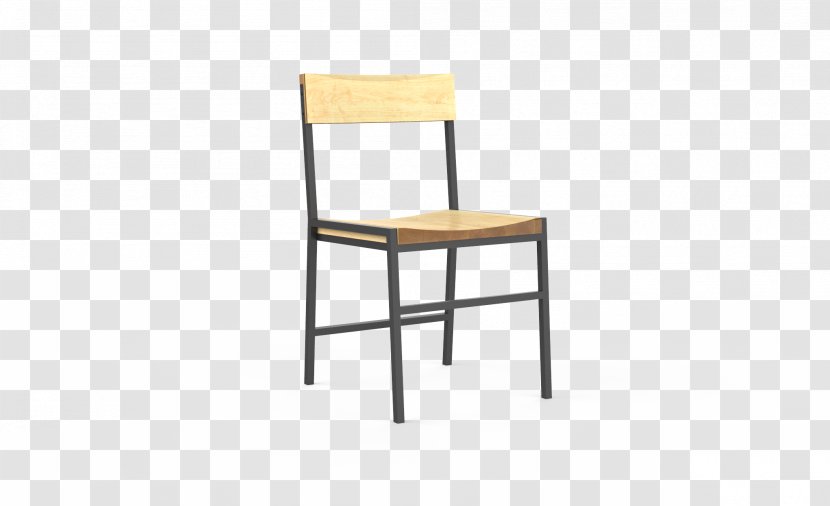 Chair Bar Stool Armrest Garden Furniture - Seat - Wooden Transparent PNG