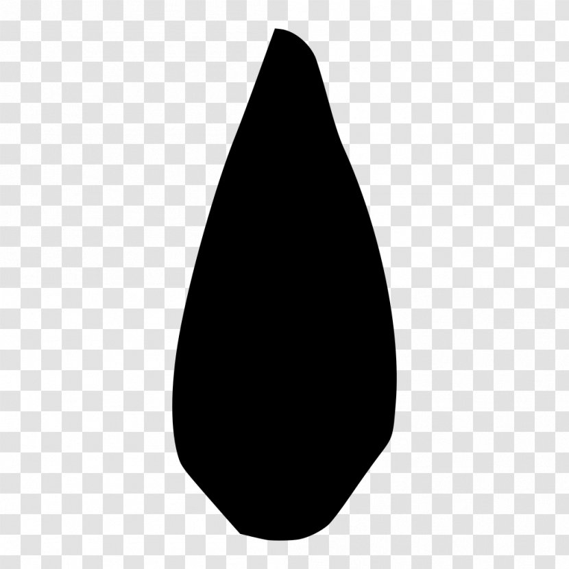 Bronzing - Drop - Black And White Transparent PNG