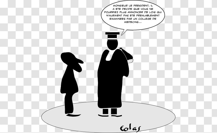 Lawyer Drawing Robe D'avocat Cartoon - Conversation Transparent PNG