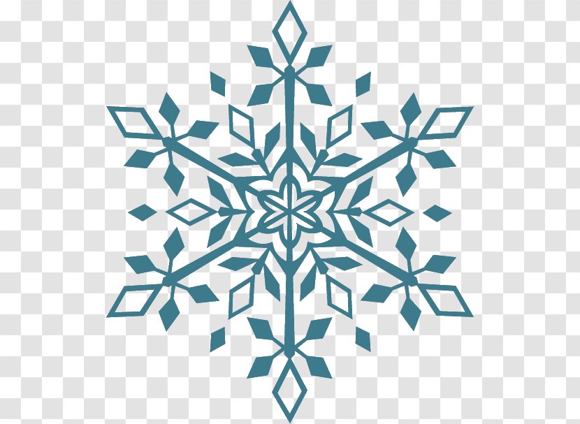 Snowflake Clip Art - Winter Season Transparent PNG