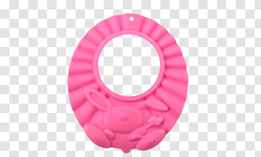 Shampoo Bathing Shower Caps Hair Washing Bathroom - Pink Bunny Ears Transparent PNG