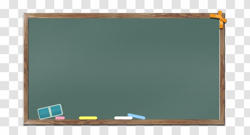 Blackboard Learn Brand Teal Rectangle - Chalk Transparent PNG