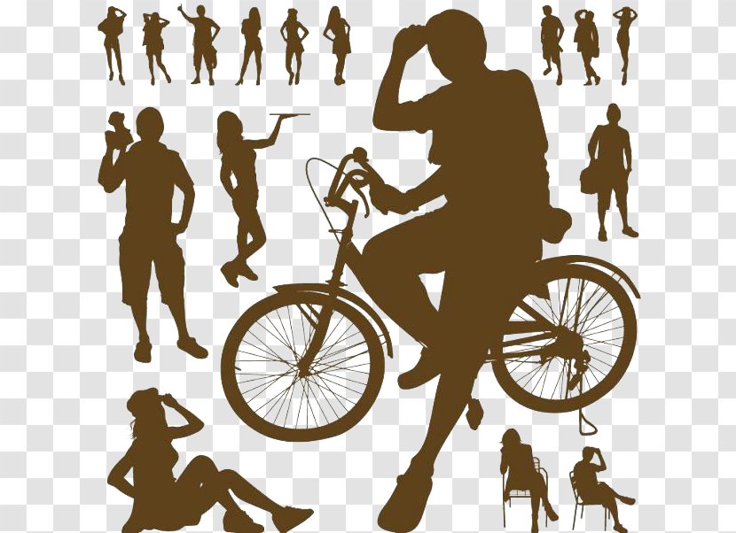 Silhouette Photography Royalty-free Clip Art - Human Behavior - Figures Transparent PNG