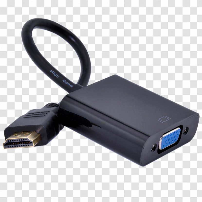 Laptop VGA Connector HDMI Adapter Electrical Cable - Computer Monitors Transparent PNG