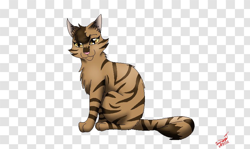 Whiskers Kitten Wildcat Speckletail - Paw - Erin Hunter Transparent PNG