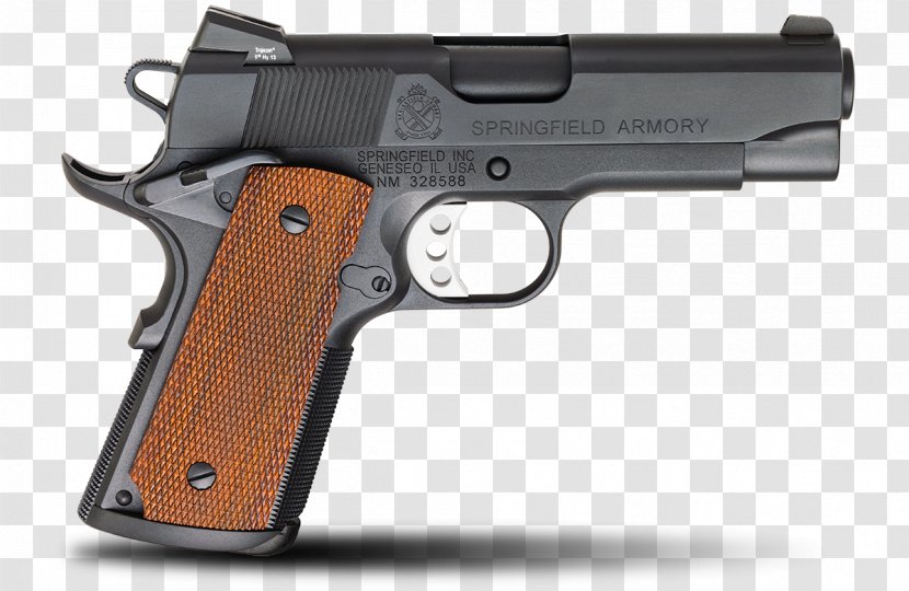 Springfield Armory, Inc. M1911 Pistol HS2000 .45 ACP - Handgun Transparent PNG