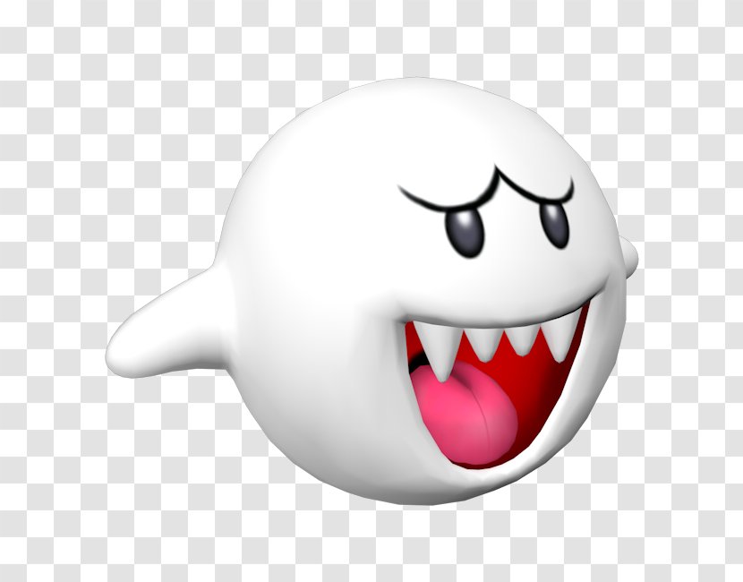 Mario Tooth King Boo Boos Cartoon - Zip Your Mouth Transparent PNG