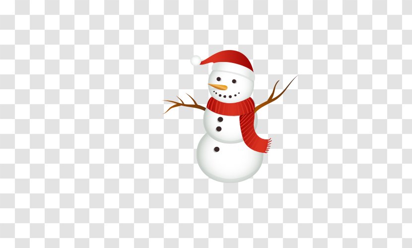 Santa Claus Snowman Christmas Ornament Scarf - Riddle Transparent PNG