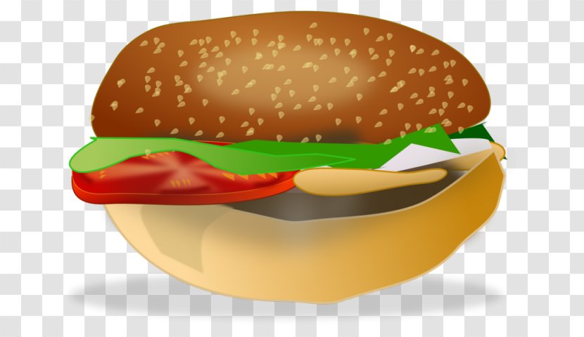 Hamburger Cheeseburger French Fries Bacon Sandwich - Finger Food - Picnic Cartoon Transparent PNG