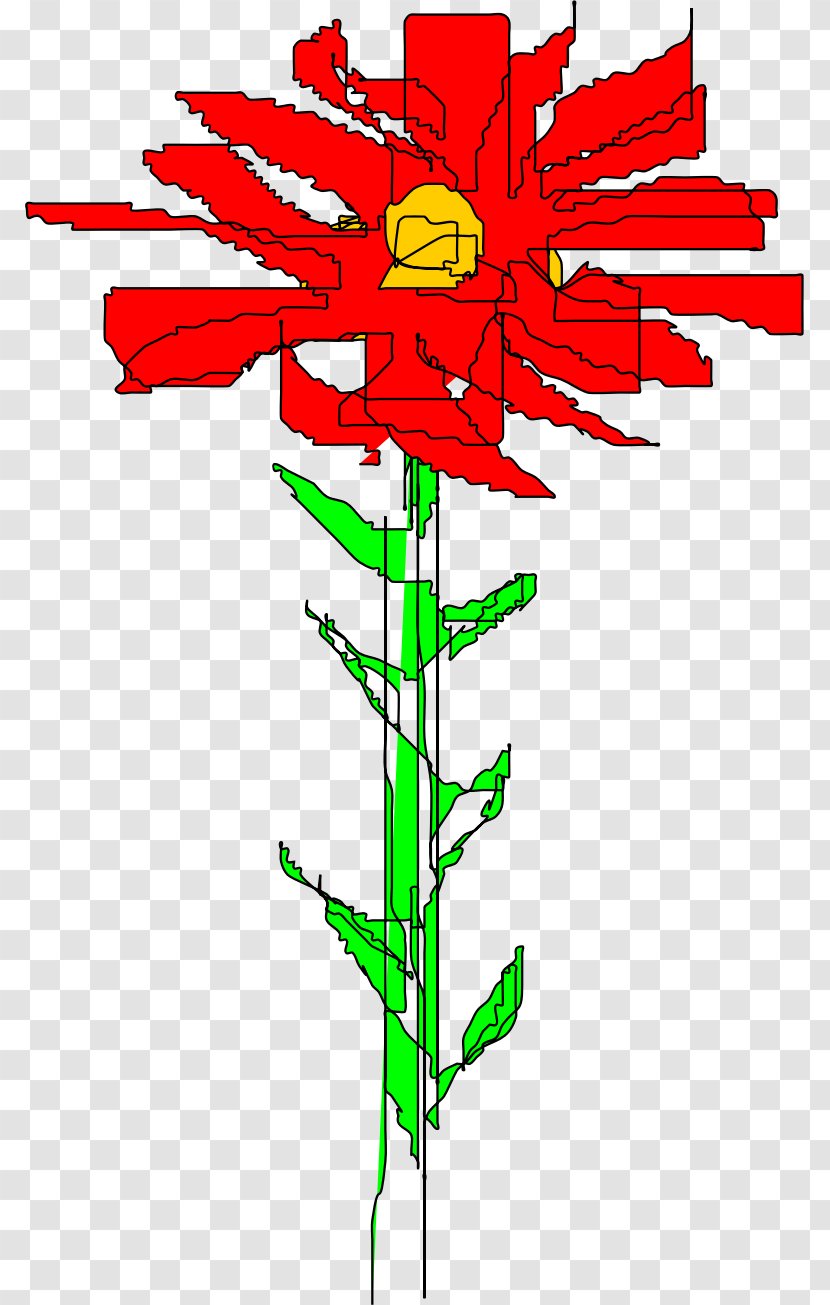 Floral Design Award Cut Flowers - Plant - Red Flower Transparent PNG
