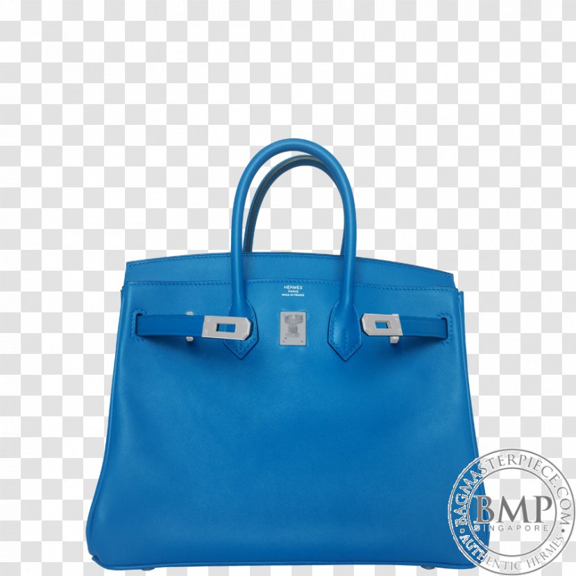 Tote Bag Handbag Leather Hand Luggage - Electric Blue Transparent PNG