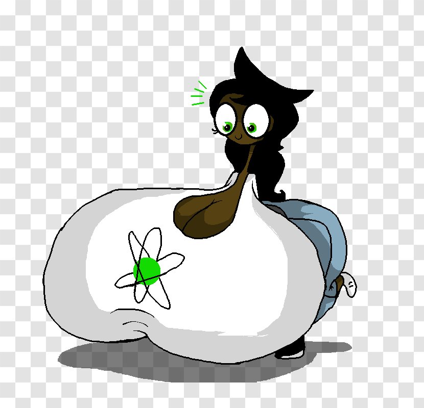 Cat Duck Drawing Cygnini Bird - Cartoon Transparent PNG