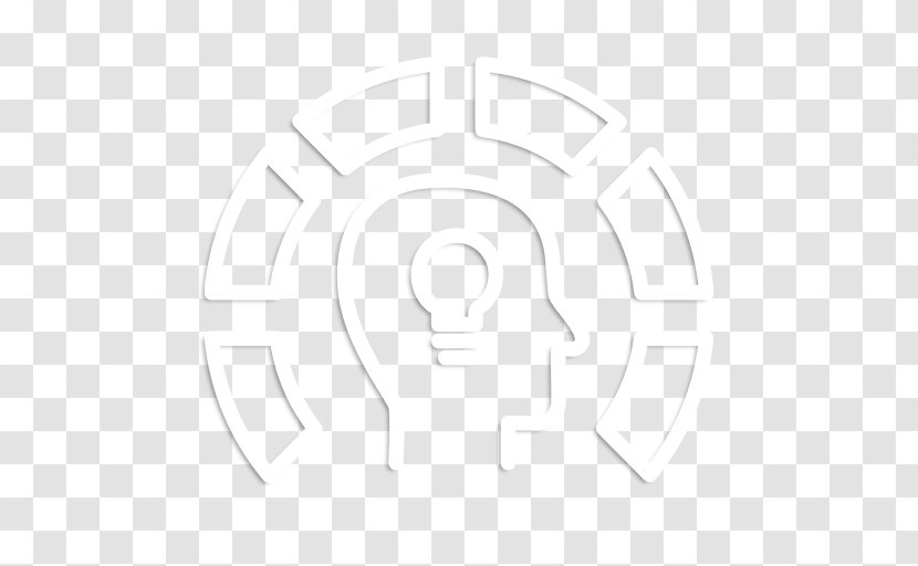 White Circle Angle - Symbol - Analyst Transparent PNG