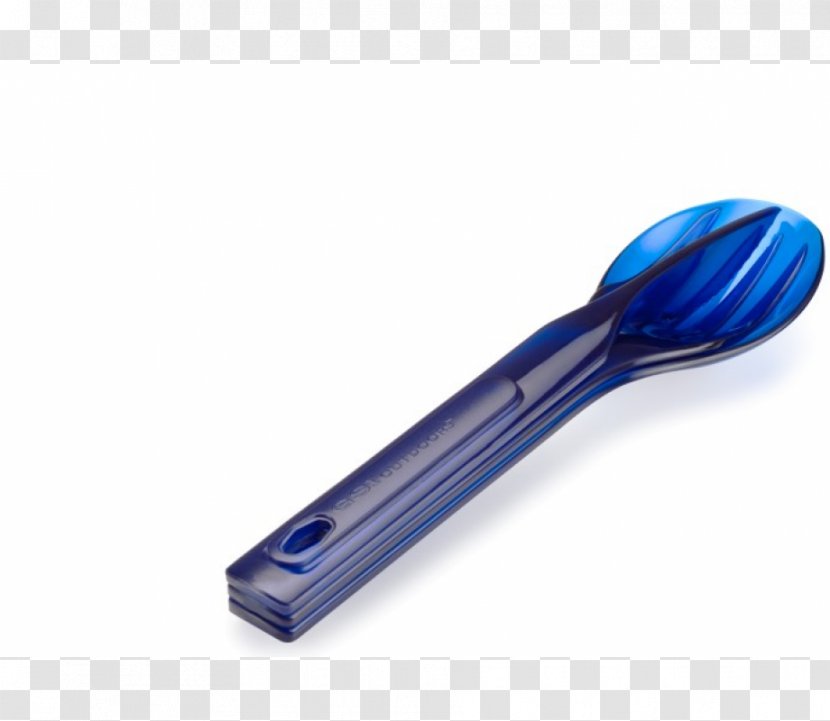 Spoon Knife Cutlery GSI Outdoors Spatula - Cobalt Blue Transparent PNG